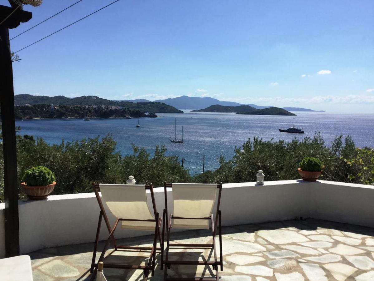 Golden View Villa Skiathos-Stadt Exterior foto