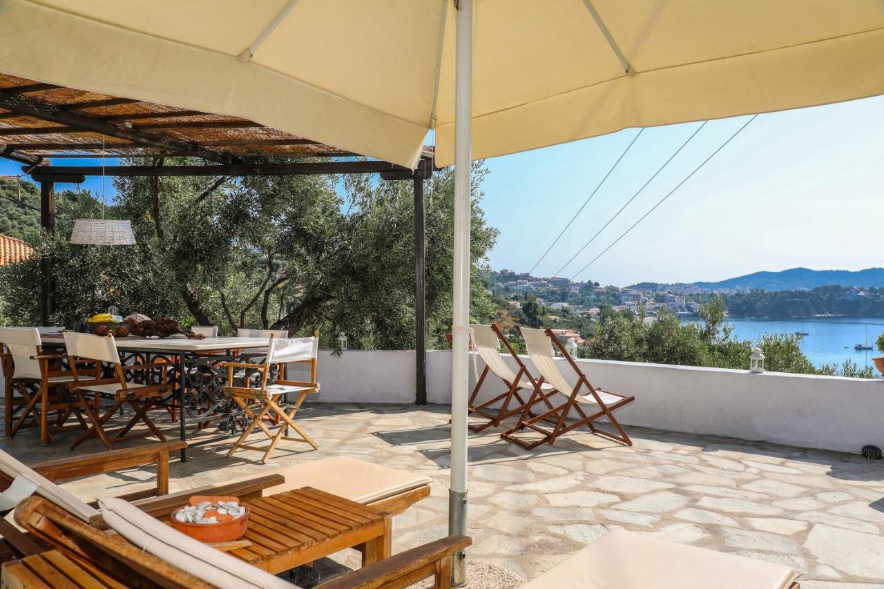 Golden View Villa Skiathos-Stadt Exterior foto