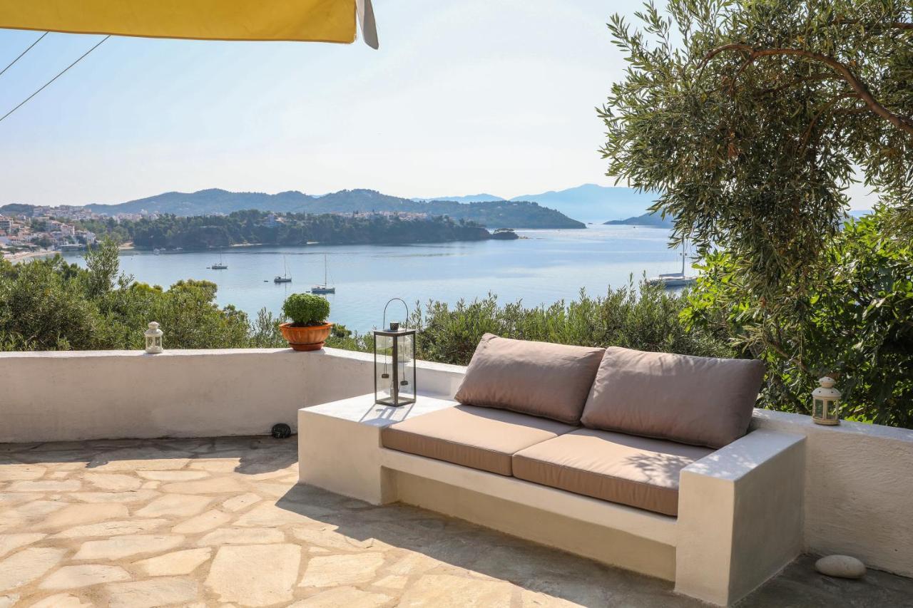 Golden View Villa Skiathos-Stadt Exterior foto